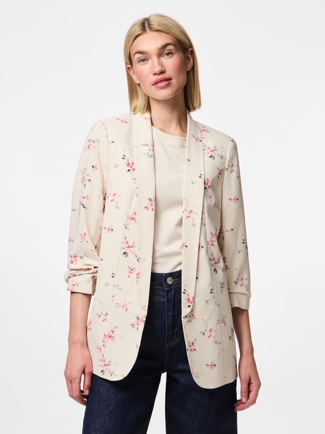 PCBOSELLA Blazer - Whitecap Gray - VERO MODA & VILA Bergvik